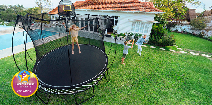 Springfree's Medium Round Trampoline Wins 2024 Parents’ Picks Awards