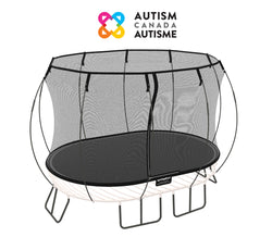 Large Oval Trampoline