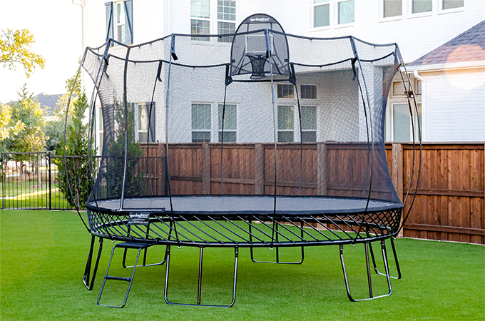 Jumbo Round Trampoline