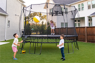 Load image into Gallery viewer, Jumbo Round Trampoline