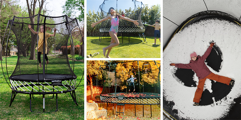 Built Tough: How Springfree Trampolines Handle Harsh Weather