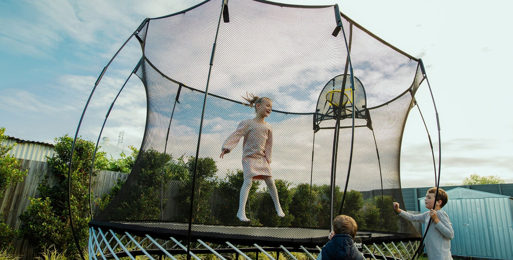 Should You Take Your Trampoline Down for Winter?