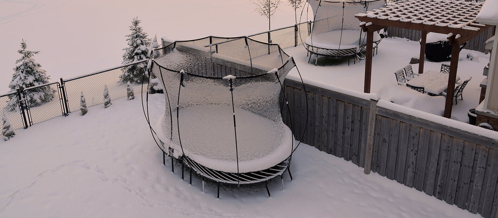 What should I do with my trampoline in winter?