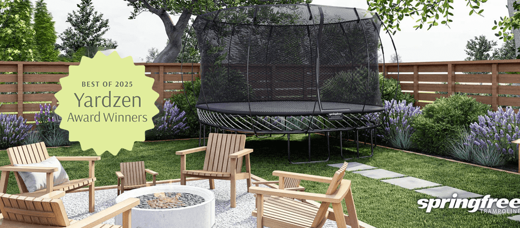 Springfree Trampoline Wins 2025 Yardzen Award for Outdoor Play