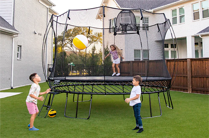 Jumbo Round Trampoline