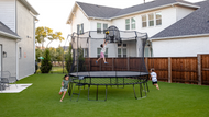 Load image into Gallery viewer, Jumbo Round Trampoline
