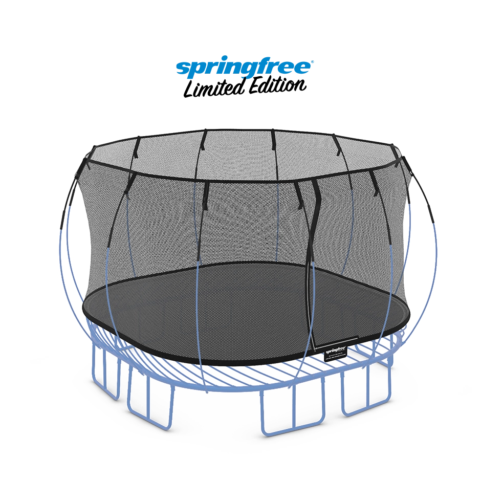 Big square trampoline cheap