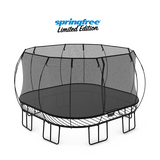 Load image into Gallery viewer, Pure Black Jumbo Square Trampoline

