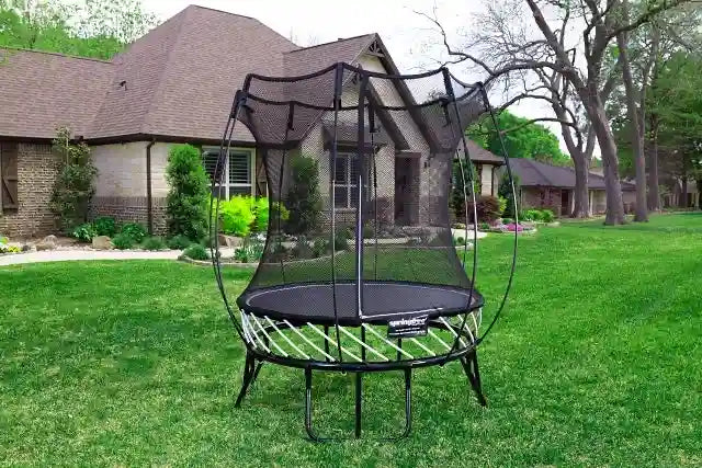 outdoor trampoline