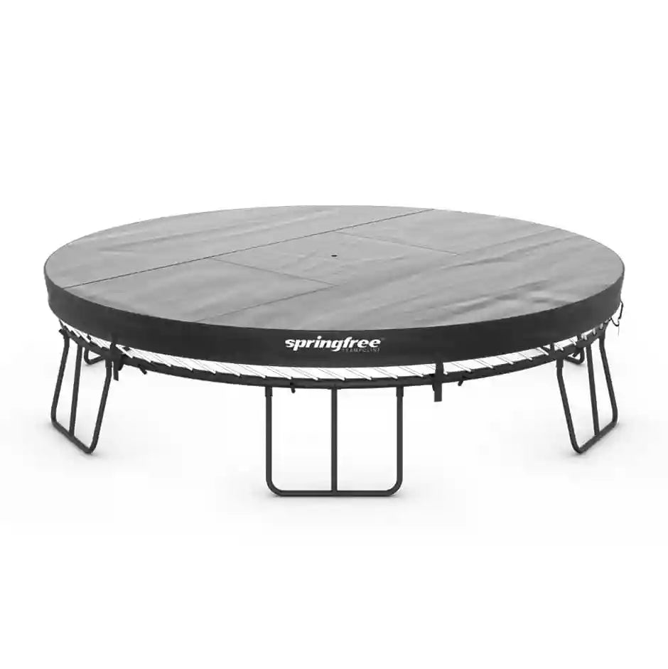 trampoline with cover