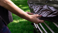 Load image into Gallery viewer, lady hands covering a trampoline
