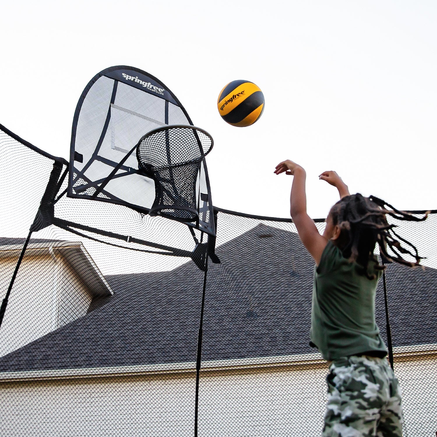 Jumbo Round Trampoline